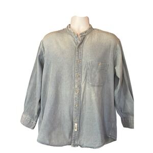Vintage BD Baggies Denim Shirt Men's 16.5-32/33